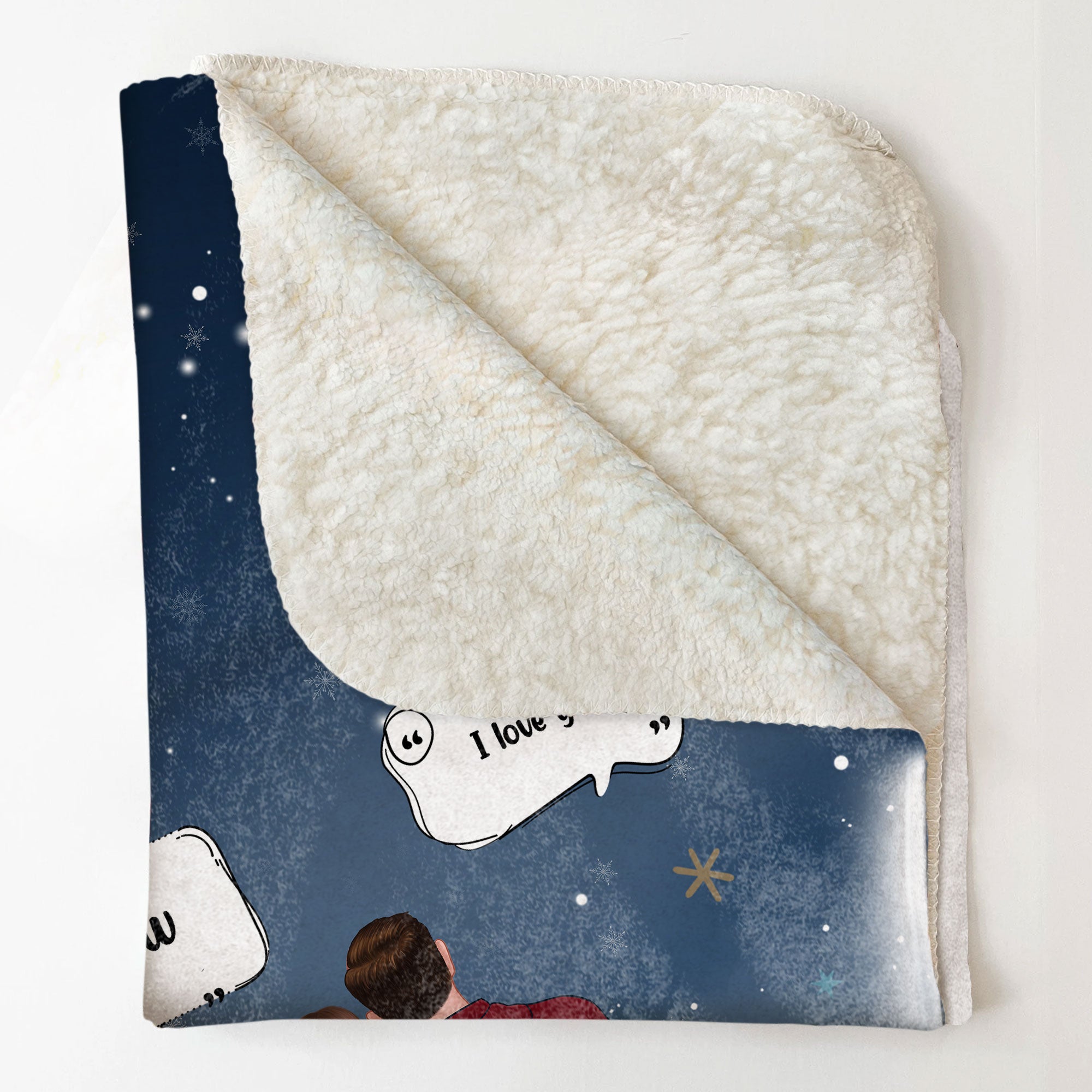 I Love You, I Know - Personalized Blanket Big Size - Image 5
