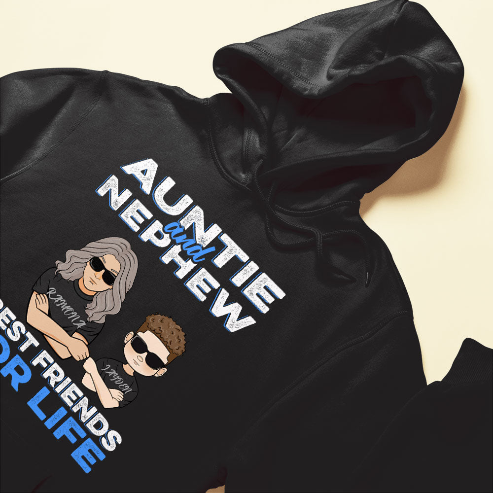 Auntie And Niece And Nephew, Family CustomOne Size Shirt, Gift For Auntie, Niece And Nephew - Image 6