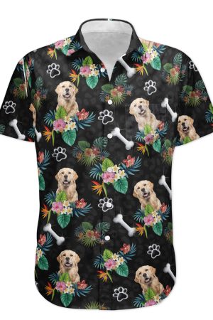 Dog Hawaiian - Personalized Photo Hawaiian With Pocket Shirt