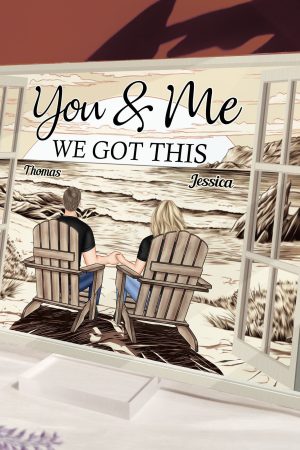 You & Me We Got This Anniversary Gift - Personalized Acrylic Plaque